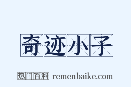 奇迹小子是什么意思的图片